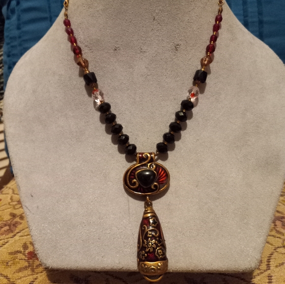 Vintage Chicos Oriental Look Necklace - Picture 4 of 13